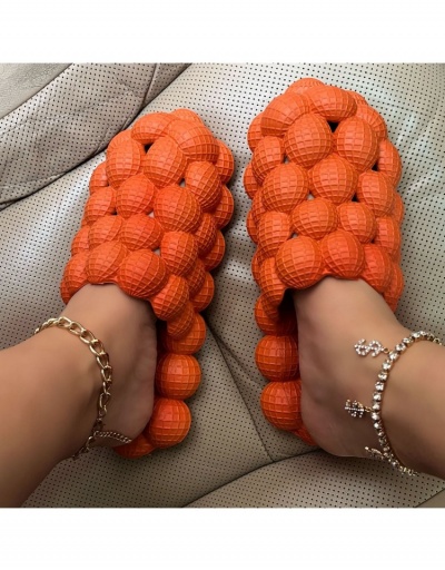 Replica Casual Fashion Women Hollow Out Solid Color Peanut Slippers #800039 $21.63 USD for Wholesale