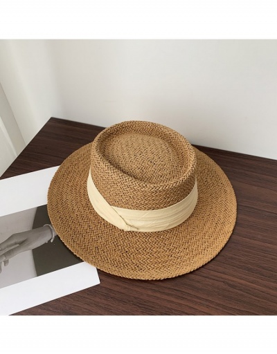 Replica Summer Beach Outdoor Straw Hat For Women #800051 $13.52 USD for Wholesale