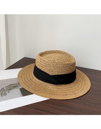 Replica Summer Beach Outdoor Straw Hat For Women #800051 $13.52 USD for Wholesale