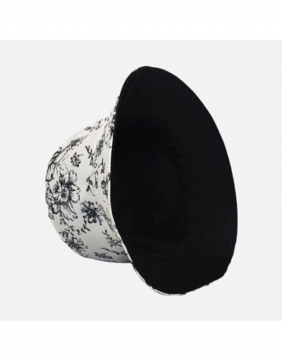 Replica  Floral Printed Casual Women's Bucket Hats #800067 $10.33 USD for Wholesale