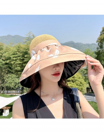 Replica  Summer Versatile Bow Sunscreen Hat For Women #800069 $10.58 USD for Wholesale