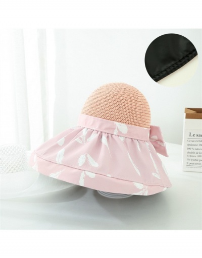 Replica  Summer Versatile Bow Sunscreen Hat For Women #800069 $10.58 USD for Wholesale