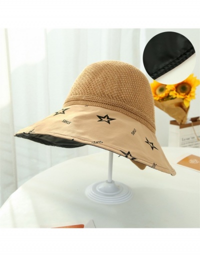 Replica  Summer Outdoor Bow Printed Sun Hats For Women #800071 $9.75 USD for Wholesale