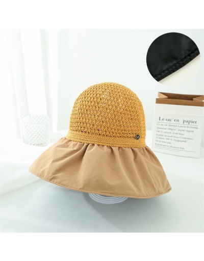  Korean Version Bow Letter Sunscreen Hat #800085 $9.75 USD, Wholesale Fashion Hats