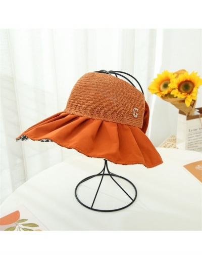 Replica  Casual Letter Sunscreen Fisherman's Hat For Women #800088 $10.43 USD for Wholesale