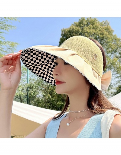 Replica  Casual Letter Sunscreen Fisherman's Hat For Women #800088 $10.43 USD for Wholesale