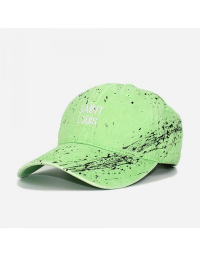 Replica Stylish Summer Splash-Ink  Embroidery Unisex Baseball Caps #800092 $14.63 USD for Wholesale