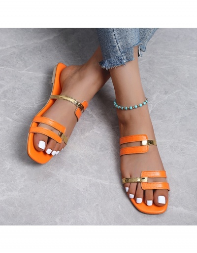 Replica  Summer New Style Patchwork Slippers #800103 $18.59 USD for Wholesale