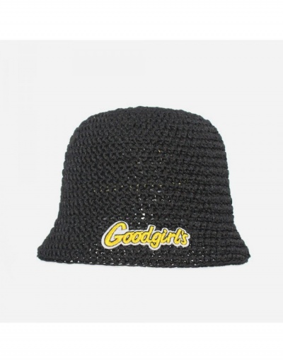 Replica Fall Breathable Knitting Yarn Bucket Hat For Women #800108 $18.20 USD for Wholesale