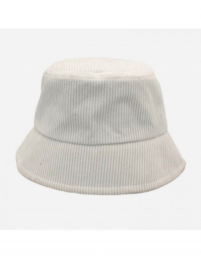 Replica  Fashion Solid Color Corduroy Versatile Fisherman's Hat For Women #800123 $10.61 USD for Wholesale