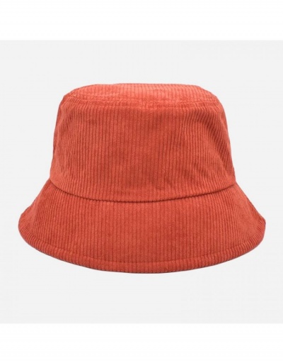 Replica  Fashion Solid Color Corduroy Versatile Fisherman's Hat For Women #800123 $10.61 USD for Wholesale