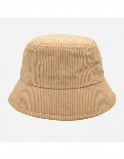 Replica  Fashion Solid Color Corduroy Versatile Fisherman's Hat For Women #800123 $10.61 USD for Wholesale