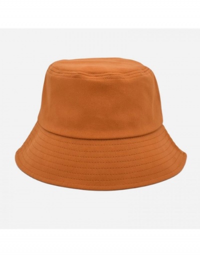  Korean Women's Pure Color Versatile Fisherman Hat #800125 $10.47 USD, Wholesale Fashion Hats