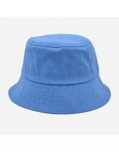 Replica  Korean Women's Pure Color Versatile Fisherman Hat #800125 $10.47 USD for Wholesale