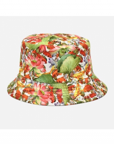 Replica  Korean Versatile Summer Animal Pattern Bucket Hat #800132 $9.69 USD for Wholesale