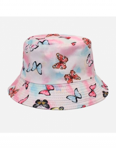 Replica  Butterfly Tie Dyed Versatile Bucket Hat #800134 $8.65 USD for Wholesale