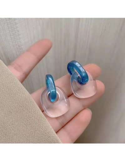  Versatile Acrylic Transparent Earrings For Women #800140 $4.34 USD, Wholesale Fashion Earrings