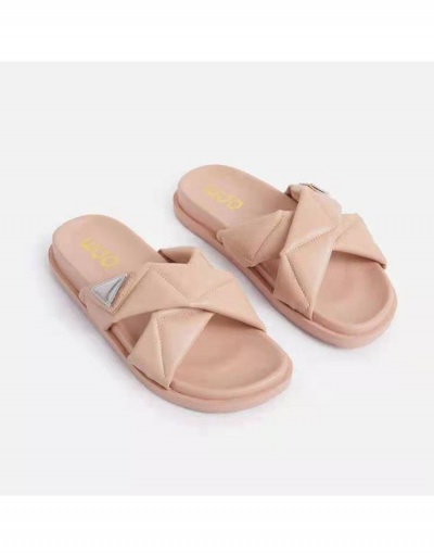 Replica Ladies Outdoor Fashion Slide Sippers #800143 $21.63 USD for Wholesale