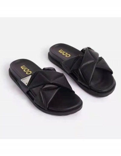 Replica Ladies Outdoor Fashion Slide Sippers #800143 $21.63 USD for Wholesale