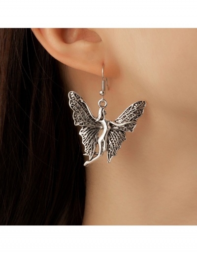  Personality Butterfly Pattern Stereo Women's Earring #800153 $7.42 USD, Wholesale Fashion Earrings