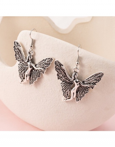 Replica  Personality Butterfly Pattern Stereo Women's Earring #800153 $7.42 USD for Wholesale