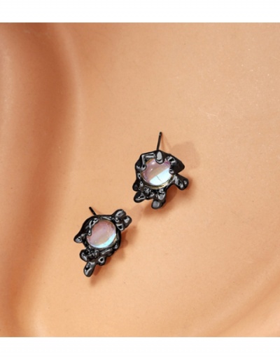 Designer Chic Asymmetry Stud Earrings #800161 $8.97 USD, Wholesale Fashion Earrings