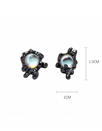 Replica Designer Chic Asymmetry Stud Earrings #800161 $8.97 USD for Wholesale