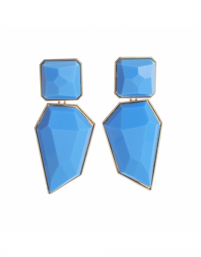 Replica European Style Irregular Geometric Pattern Acrylic Earrings #800172 $6.70 USD for Wholesale