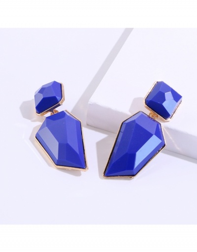 Replica European Style Irregular Geometric Pattern Acrylic Earrings #800172 $6.70 USD for Wholesale