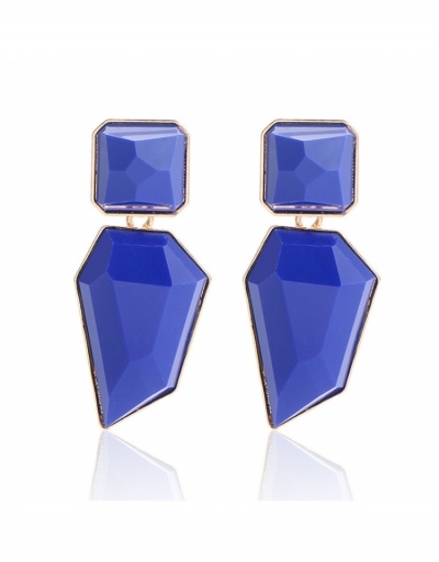 Replica European Style Irregular Geometric Pattern Acrylic Earrings #800172 $6.70 USD for Wholesale