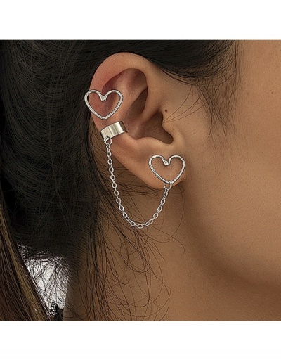 Ladies Unique  Heart Pure Color Earring Sets #800191 $5.18 USD, Wholesale Fashion Earrings