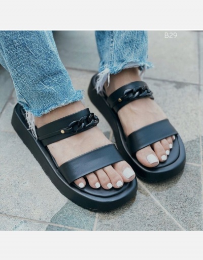 Replica House Chain Patch Comfy Slippers For Women #800197 $21.17 USD for Wholesale