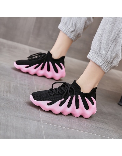 Sports Lace Up Contrast Color  Unisex Sneakers #800226 $27.10 USD, Wholesale Fashion Sneaker