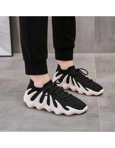 Replica Sports Lace Up Contrast Color  Unisex Sneakers #800226 $27.10 USD for Wholesale