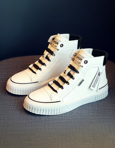 Replica Versatile High Top Printed Designer Sneakers #800232 $27.59 USD for Wholesale