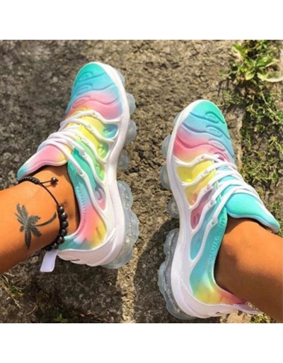 Casual Rainbow Color Running Shoes For Women #800234 $27.63 USD, Wholesale Fashion Sneaker