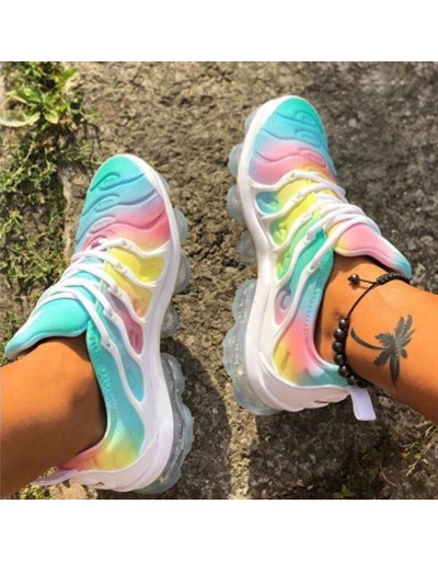 Replica Casual Rainbow Color Running Shoes For Women #800234 $27.63 USD for Wholesale