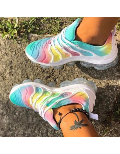 Replica Casual Rainbow Color Running Shoes For Women #800234 $27.63 USD for Wholesale