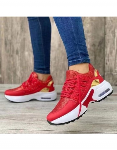 Replica  Casual Sports Lace Up Sneakers For Women #800242 $29.28 USD for Wholesale