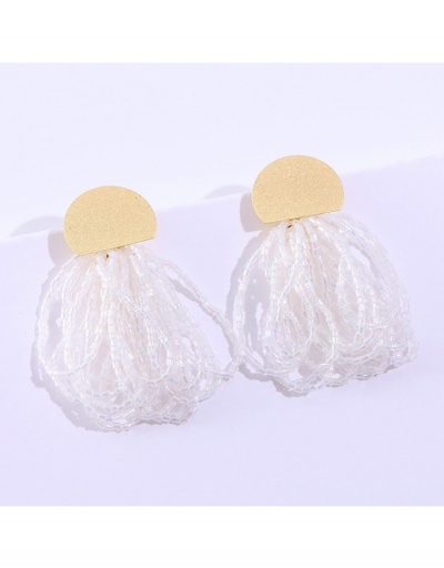 Replica  Metal Decor Tassels Personalized Earrings #800243 $9.31 USD for Wholesale