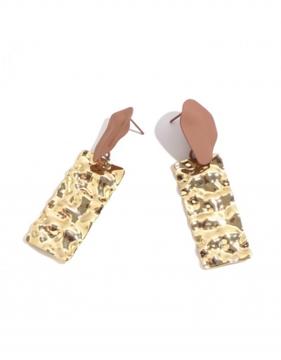 Replica  Irregular Metal Decor Earrings For Women #800253 $6.50 USD for Wholesale