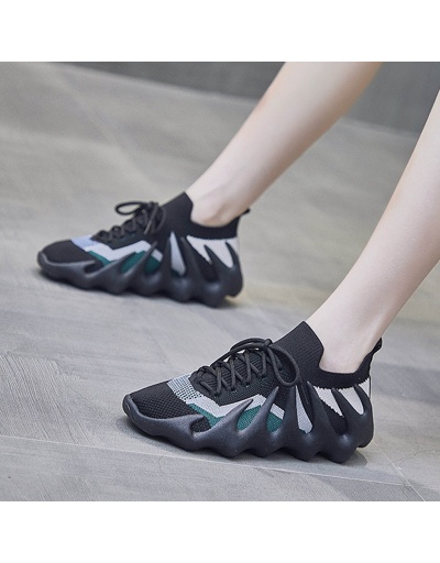  Color Blocking  Lace Up Unisex Sports Sneakers #800254 $26.27 USD, Wholesale Fashion Sneaker