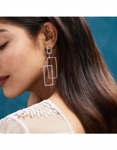  Geometric Pattern Fashion Style Earrings #800259 $8.13 USD, Wholesale Fashion Earrings