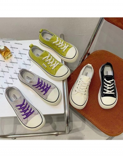  Summer Colorblock Women's Canvas Shoes #800264 $19.43 USD, Wholesale Fashion Sneaker