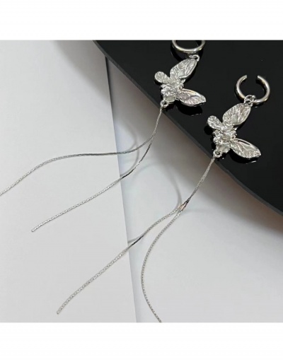 Replica Ladies Solid  Butterfly Pattern Tassels  Earrings #800265 $7.40 USD for Wholesale