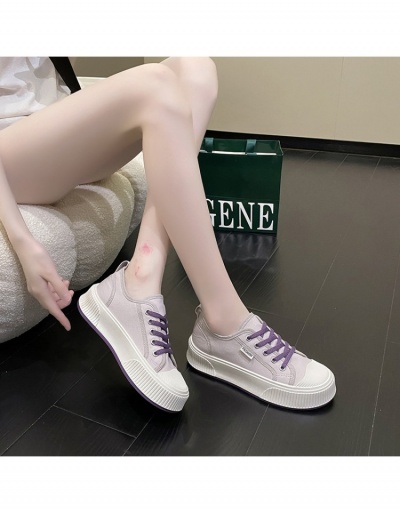  Korean Style Contrast Color Canvas Shoes #800266 $20.60 USD, Wholesale Fashion Sneaker