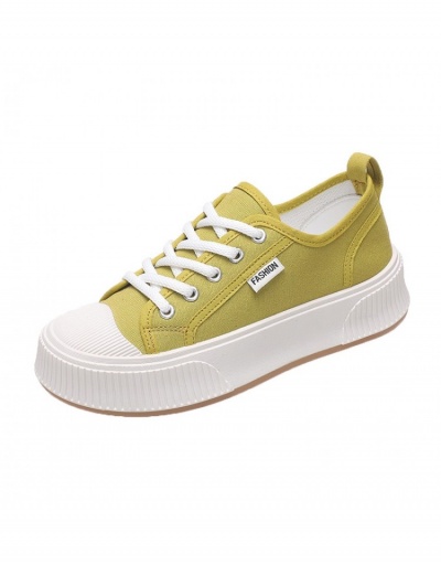 Replica  Korean Style Contrast Color Canvas Shoes #800266 $20.60 USD for Wholesale