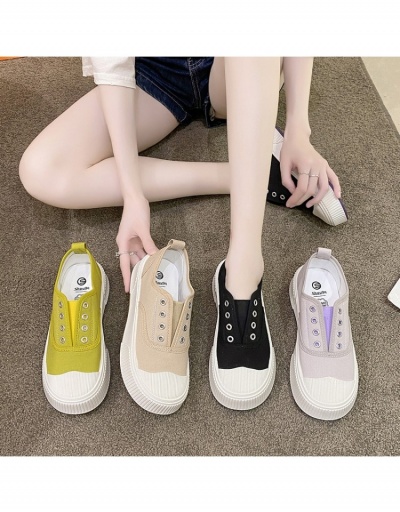 Replica  Summer Contrast Color Casual Canvas Shoes #800268 $20.60 USD for Wholesale