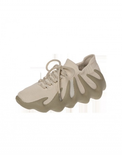 Replica  Fashion Flying Weave Lace-Up Coconut Sneakers #800271 $25.14 USD for Wholesale