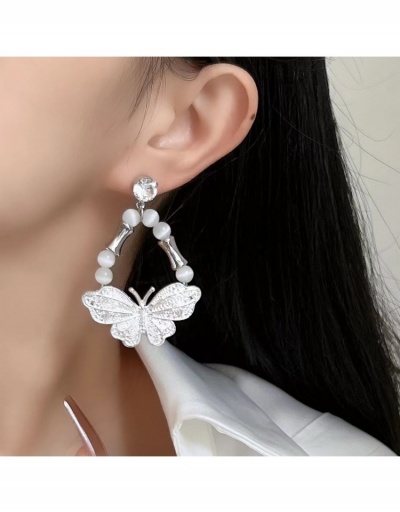 Replica  Designer Butterfly Premium Earrings For Ladies #800281 $10.90 USD for Wholesale